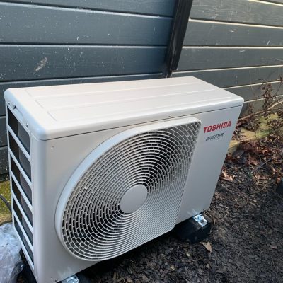 3.5kW Toshiba wall mounted split for a cabin