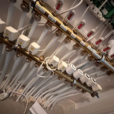 We can also take care of underfloor heating systems