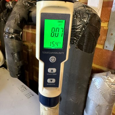 Example servicing a Ground Source Heat Pump