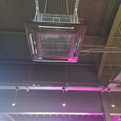 Example of maintenance of commercial air conditioning units for a local gym