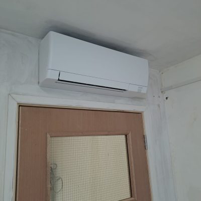 New wall mounted air conditioning installation for a local vets